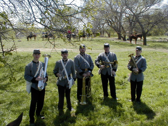 BCBrass @ Beaumont Ranch, Grandview, TX Reenactment 2002