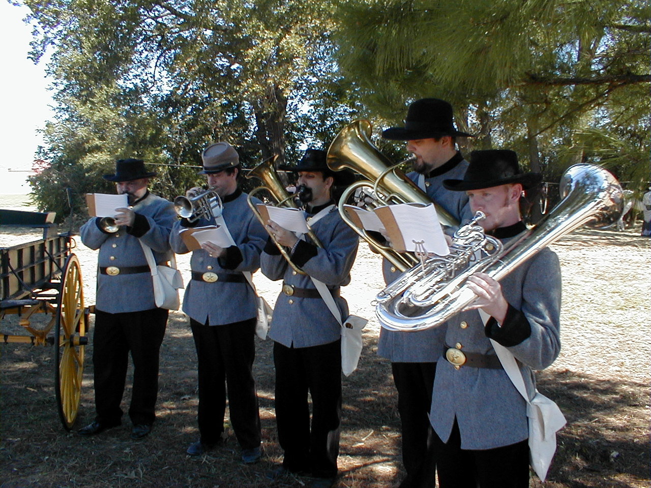 BCBrass @ Crockett, TX Reenactment 2001