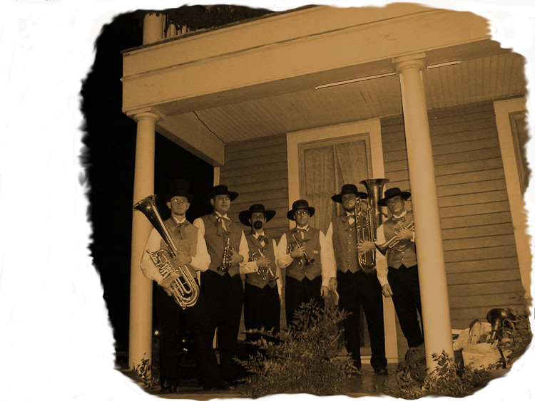 BCBrass @ Sam Houston Park Candlelight 2000