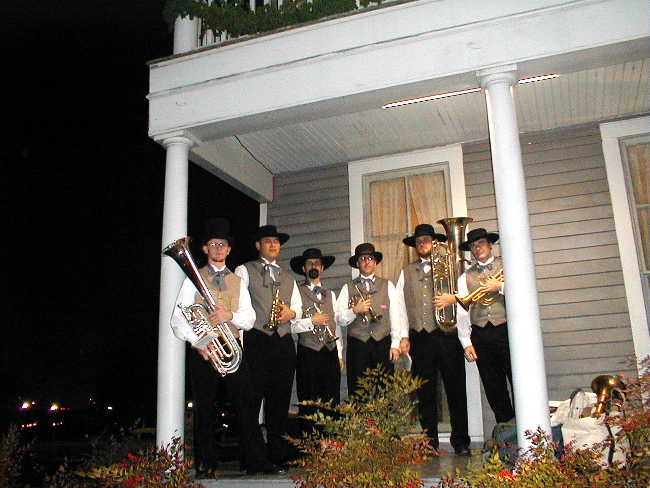 BCBrass @ Sam Houston Park Candlelight 2000
