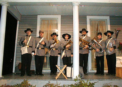 BCBrass @ Sam Houston Park Candlelight 2001